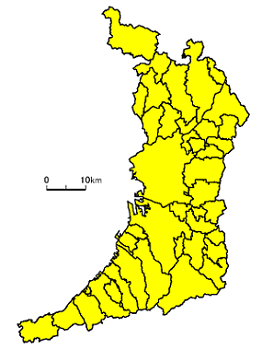 府 地図 大阪 大阪府 洪水リスク表示図